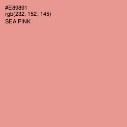 #E89891 - Sea Pink Color Image